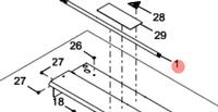  KKG-M373L-00 LABEL,FEEDER 32-1